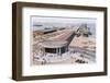 Dairen: the Harbour, with Wharf-null-Framed Photographic Print