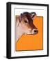 "Dairy Cow,"May 12, 1923-Charles Bull-Framed Giclee Print