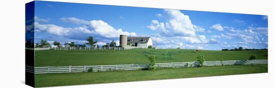 Dairy Farm Janesville, Wisconsin, USA-null-Stretched Canvas