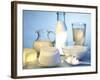 Dairy Products, Butter and a Spoonful of Cottage Cheese-Ulrike Koeb-Framed Photographic Print