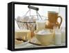 Dairy Still Life with Eggs-Eising Studio - Food Photo and Video-Framed Stretched Canvas