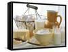 Dairy Still Life with Eggs-Eising Studio - Food Photo and Video-Framed Stretched Canvas