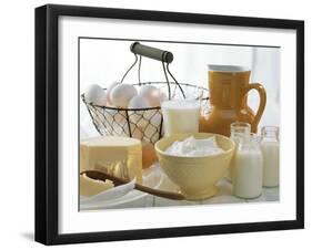 Dairy Still Life with Eggs-Eising Studio - Food Photo and Video-Framed Photographic Print