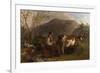 Dairymaids with cows, 1861-Michael Peter Ancher-Framed Giclee Print