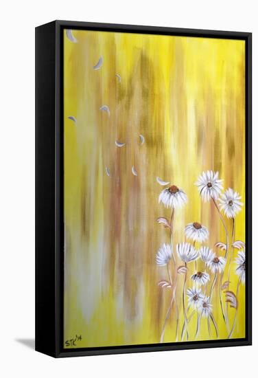 Daises-Sarah Tiffany King-Framed Stretched Canvas