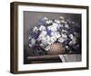 Daisies and Delphiniums-Victor Santos-Framed Giclee Print