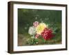 Daisies and Roses-Jules Medard-Framed Giclee Print