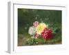 Daisies and Roses-Jules Medard-Framed Giclee Print