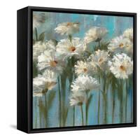 Daisies by the Lake-Silvia Vassileva-Framed Stretched Canvas