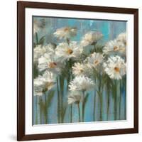 Daisies by the Lake-Silvia Vassileva-Framed Art Print