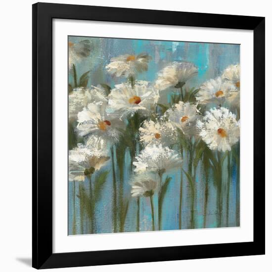 Daisies by the Lake-Silvia Vassileva-Framed Giclee Print