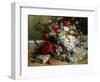 Daisies, Cornflowers and Poppies-Eugene Henri Cauchois-Framed Photographic Print