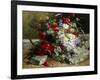 Daisies, Cornflowers and Poppies-Eugene Henri Cauchois-Framed Photographic Print