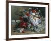 Daisies, Cornflowers Anf Poppies-Eugene Henri Cauchois-Framed Giclee Print