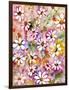 Daisies Galore-Neela Pushparaj-Framed Premium Giclee Print