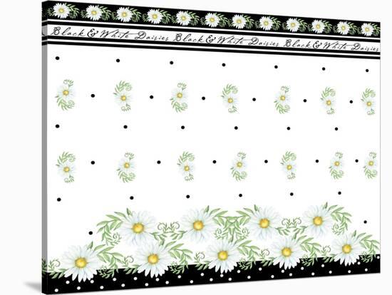 Daisies Gift Bag-Maria Trad-Stretched Canvas
