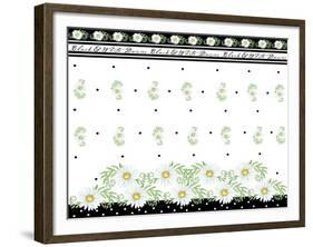 Daisies Gift Bag-Maria Trad-Framed Giclee Print