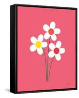 Daisies I-Ann Kelle-Framed Stretched Canvas