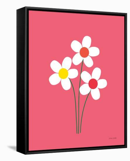 Daisies I-Ann Kelle-Framed Stretched Canvas