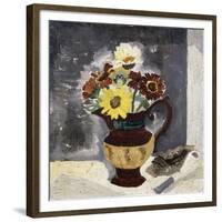 Daisies in a Lustre Jug, St. Ives-Christopher Wood-Framed Giclee Print