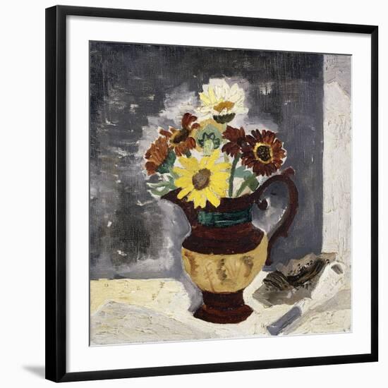 Daisies in a Lustre Jug, St. Ives-Christopher Wood-Framed Giclee Print