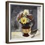 Daisies in a Lustre Jug, St. Ives-Christopher Wood-Framed Giclee Print