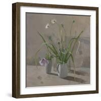 Daisies Poppies-William Packer-Framed Giclee Print