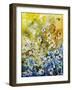 Daisies Watercolor-Pol Ledent-Framed Art Print