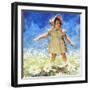 "Daisy Among Daisies," August 21, 1943-Douglas Crockwell-Framed Giclee Print