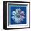 Daisy, c.1982 (Blue on Blue)-Andy Warhol-Framed Giclee Print