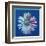 Daisy, c.1982 (Blue on Blue)-Andy Warhol-Framed Giclee Print