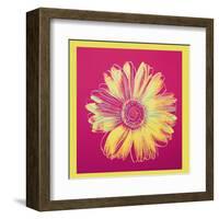 Daisy, c.1982 (Fuschia and Yellow)-Andy Warhol-Framed Art Print