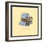 Daisy Cloche-Robin Betterley-Framed Giclee Print