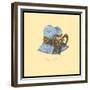 Daisy Cloche-Robin Betterley-Framed Giclee Print