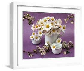 Daisy Delight II-null-Framed Art Print