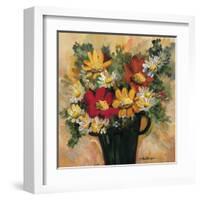 Daisy Dynamic II-Joy Alldredge-Framed Art Print