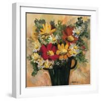 Daisy Dynamic II-Joy Alldredge-Framed Art Print