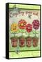 Daisy Garden Love-Melinda Hipsher-Framed Stretched Canvas