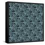 Daisy Geometric-Yachal Design-Framed Stretched Canvas