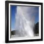 Daisy Geyser Erupting, Upper Geyser Basin Geothermal Area, Yellowstone National Park-Stocktrek Images-Framed Photographic Print