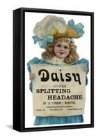 Daisy Headache Cure-null-Framed Stretched Canvas