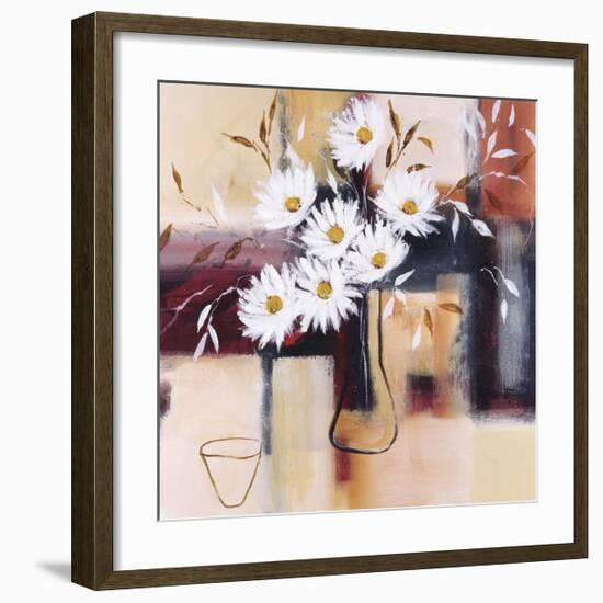 Daisy Impressions I-Natasha Barnes-Framed Giclee Print