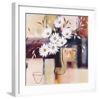 Daisy Impressions I-Natasha Barnes-Framed Giclee Print