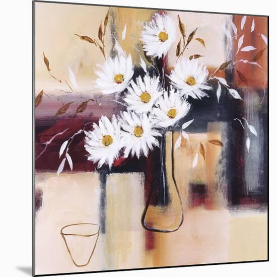 Daisy Impressions I-Natasha Barnes-Mounted Giclee Print