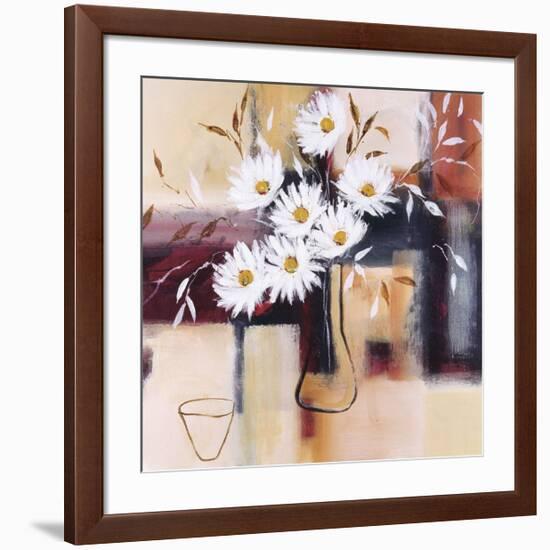 Daisy Impressions I-Natasha Barnes-Framed Giclee Print