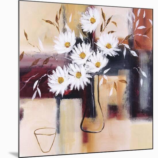 Daisy Impressions I-Natasha Barnes-Mounted Giclee Print