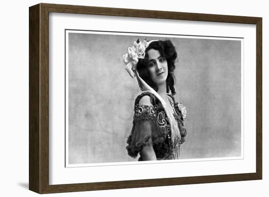 Daisy Jerome, Music Hall Actress, C1890-1919-null-Framed Giclee Print