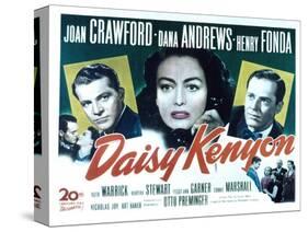 Daisy Kenyon, Dana Andrews, Joan Crawford, Henry Fonda, 1947-null-Stretched Canvas
