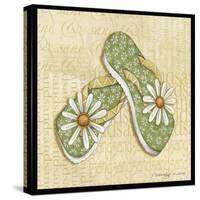 Daisy Sandals-Robin Betterley-Stretched Canvas