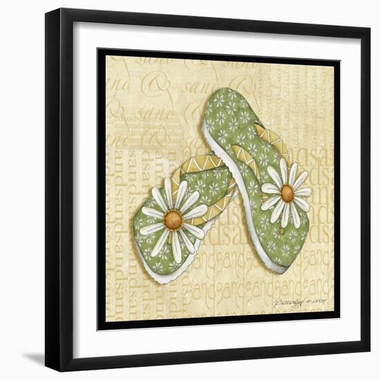 Daisy Sandals-Robin Betterley-Framed Giclee Print